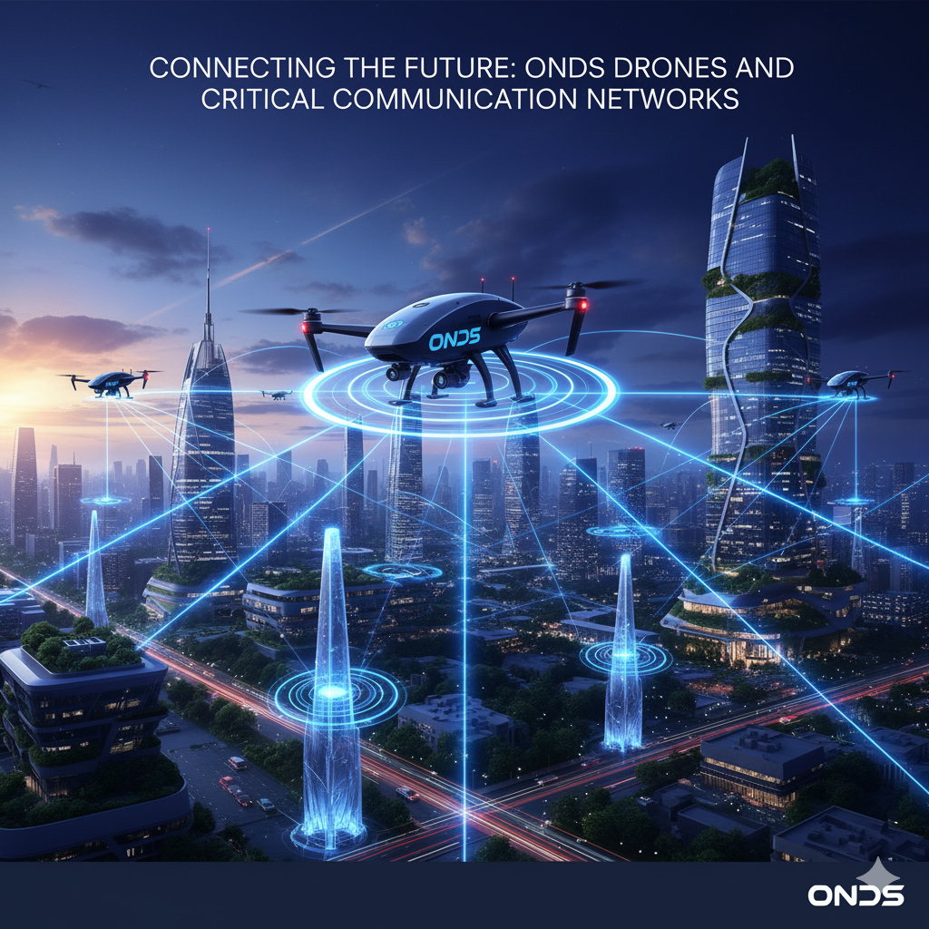 [无人机与通信网络的图片]